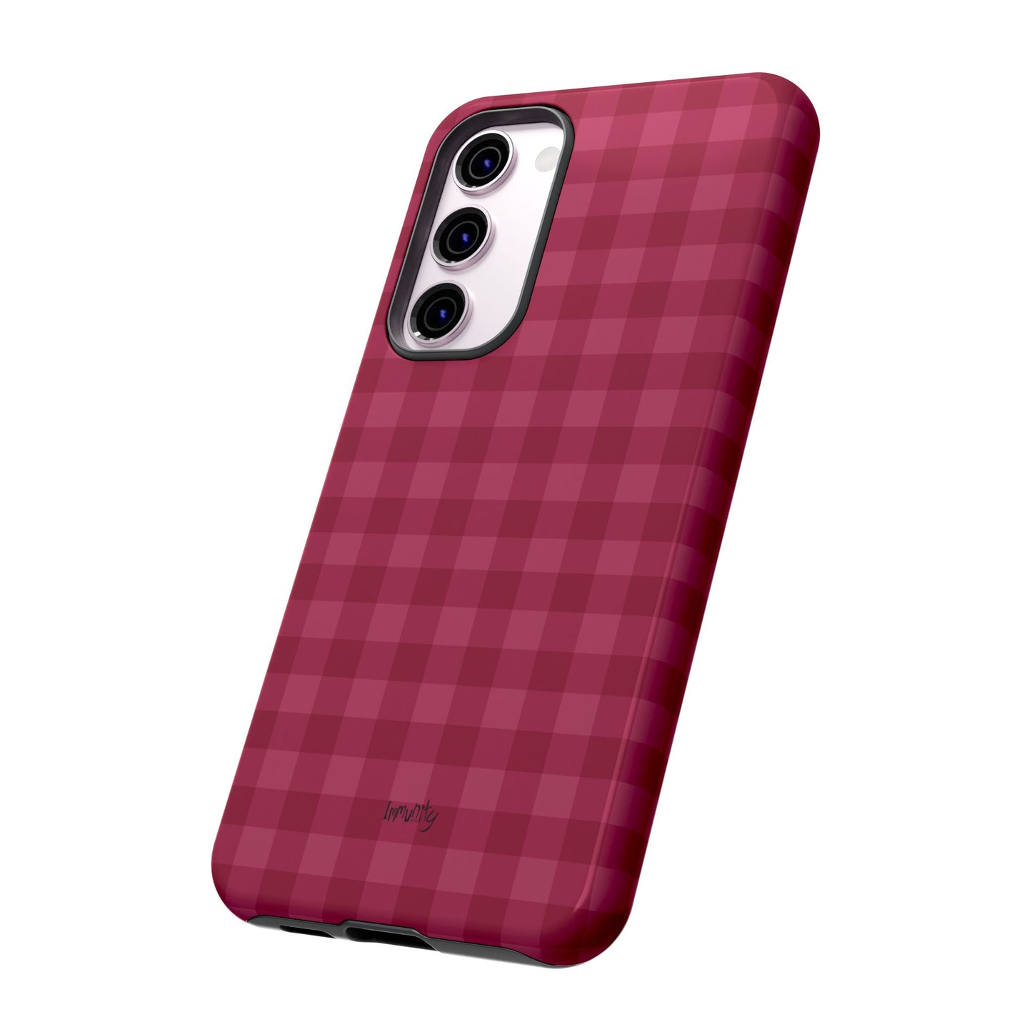 Pomegranate Gingam Phone Case