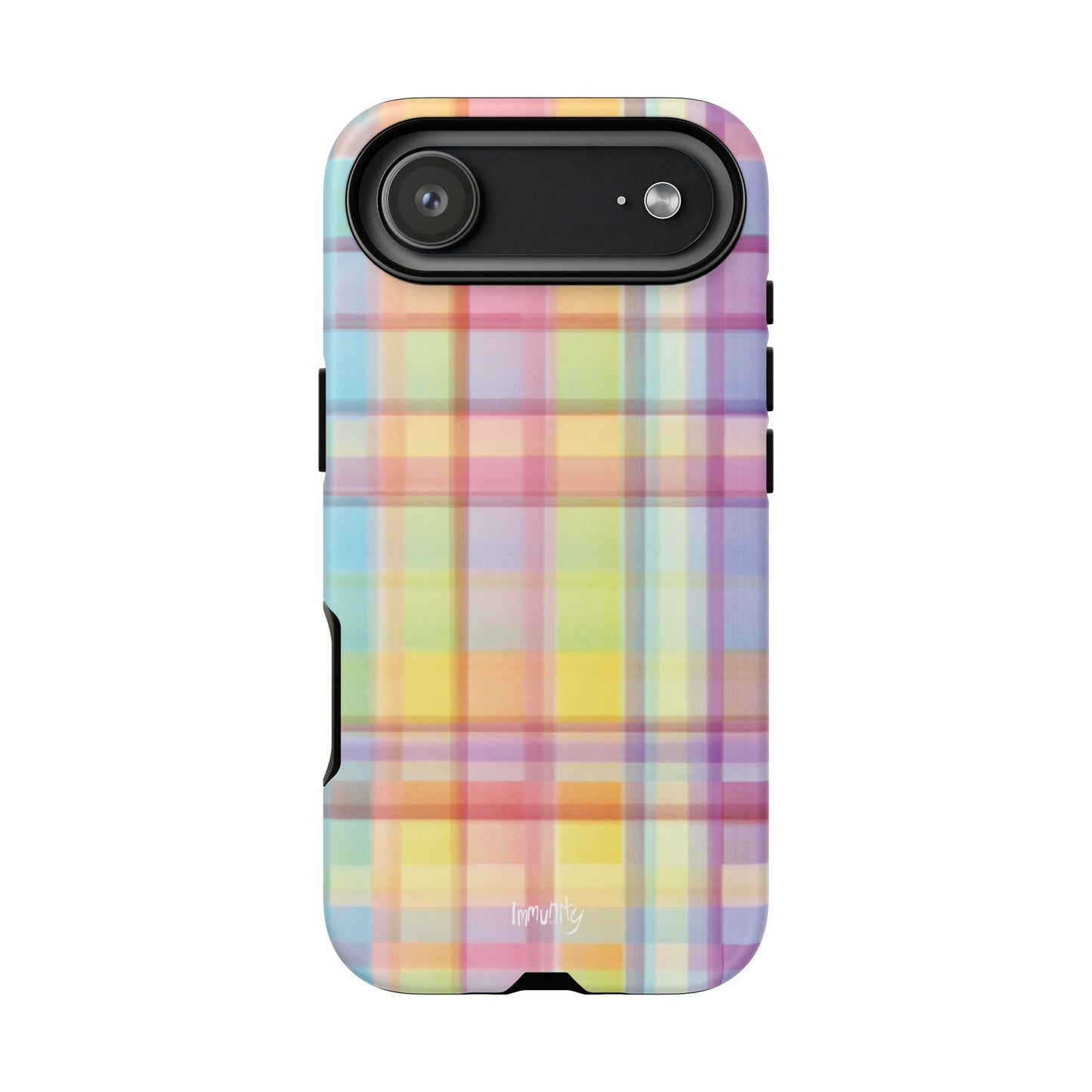 Rainbow Gingham Phone Case