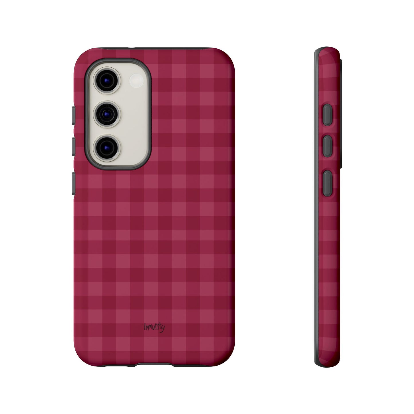 Pomegranate Gingam Phone Case