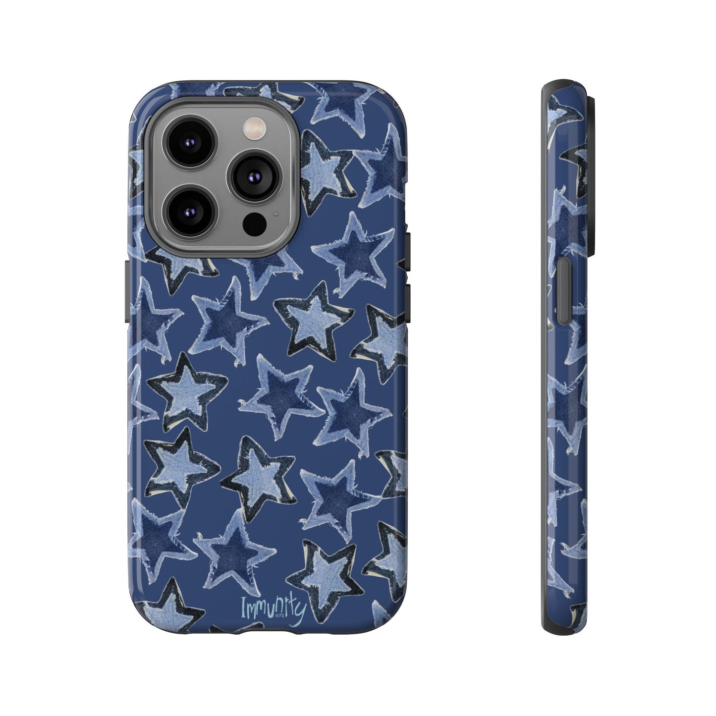 Denim Star Phone Case
