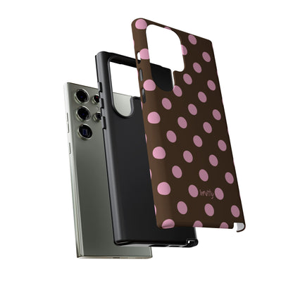 Pink Polka Dot Phone Case