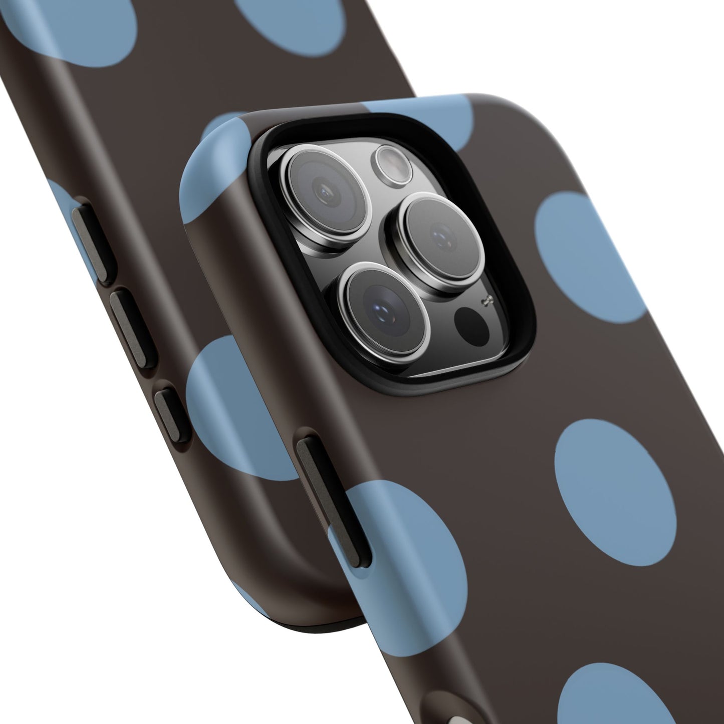 Big Blue Polka Dot Phone Case