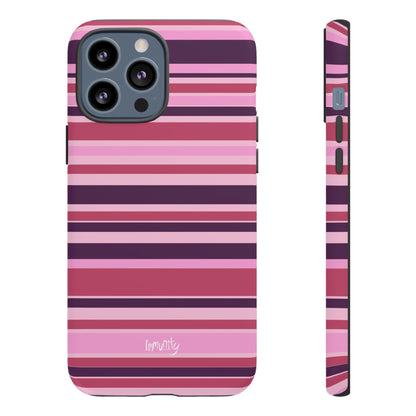 Pink Stripes Phone Case