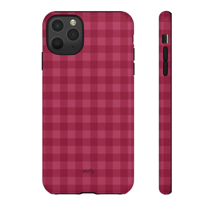 Pomegranate Gingam Phone Case