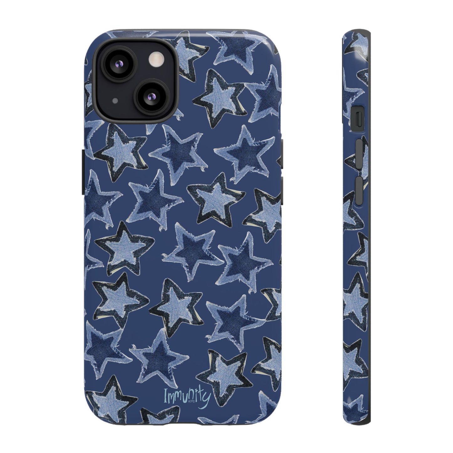 Denim Star Phone Case
