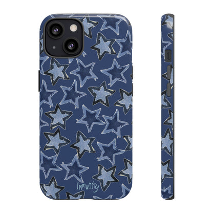 Denim Star Phone Case
