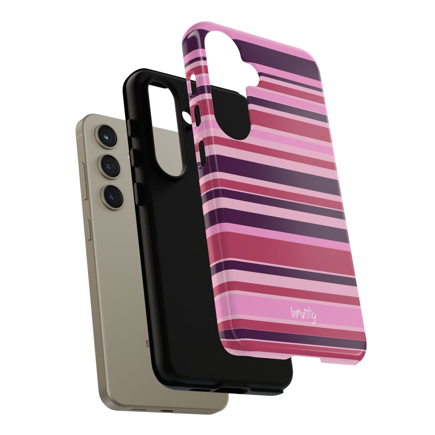 Pink Stripes Phone Case
