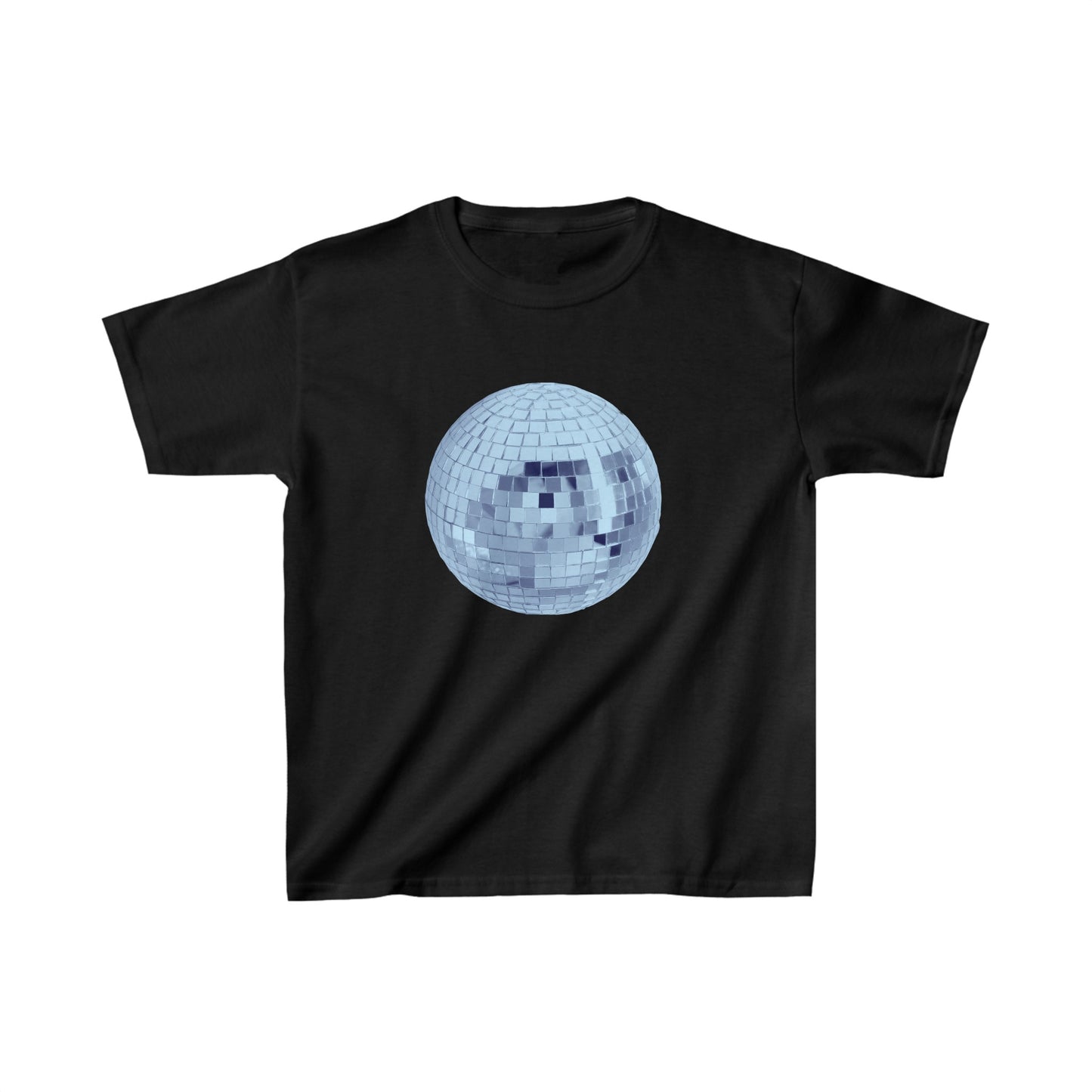 Blue Mirrorball Boxy Tee