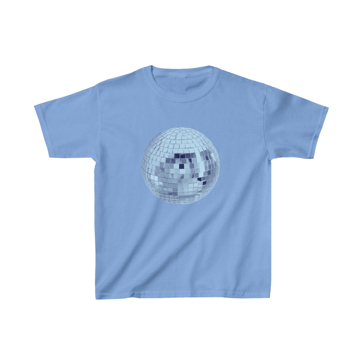 Blue Mirrorball Boxy Tee