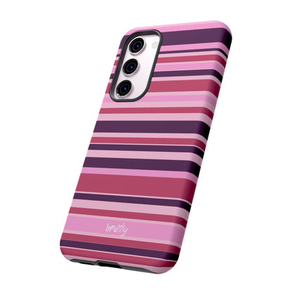 Pink Stripes Phone Case