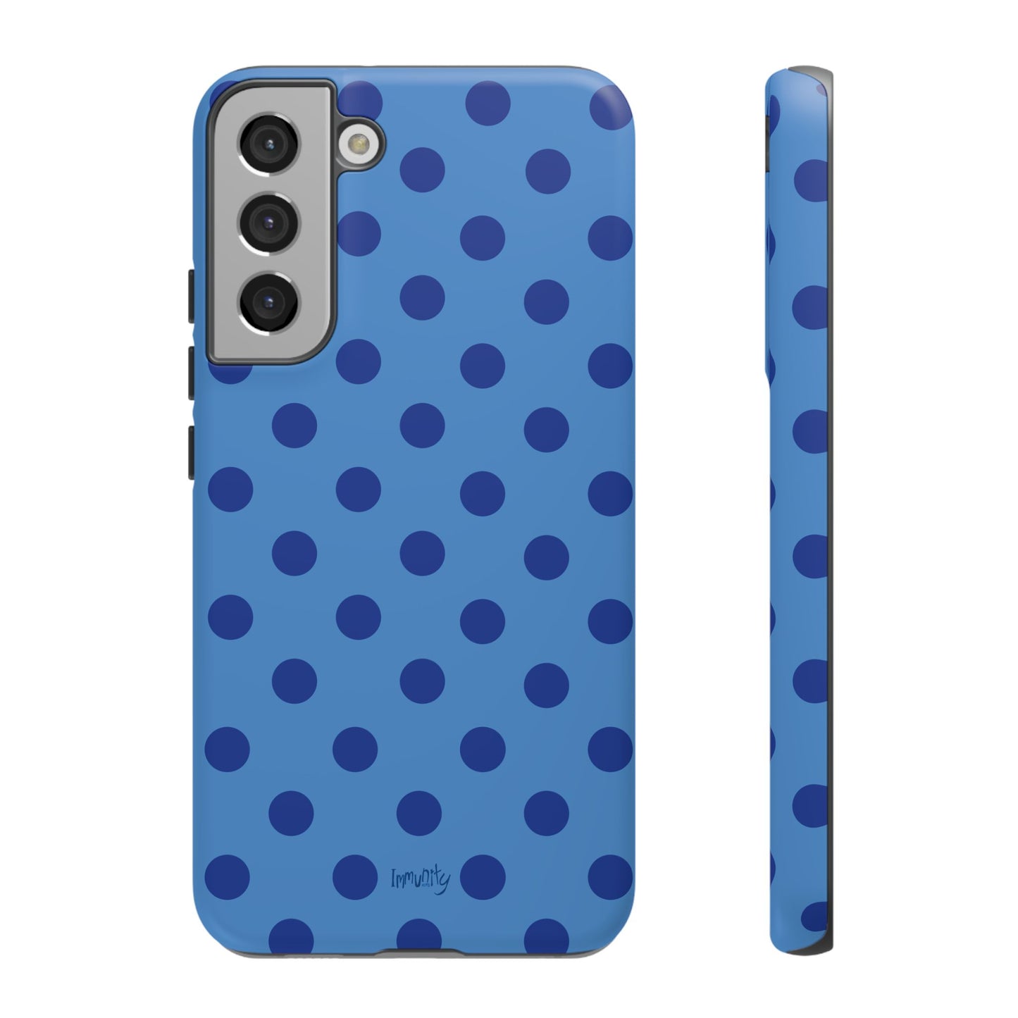 Blue Polka Dot Phone Case