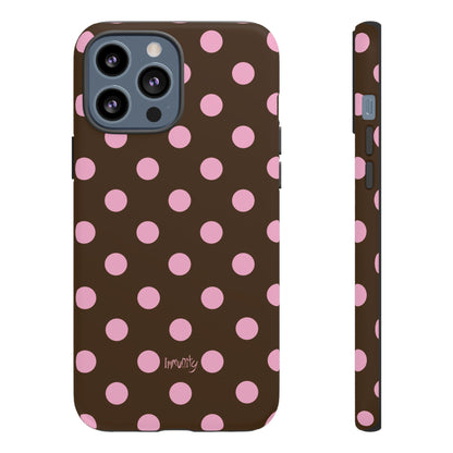 Pink Polka Dot Phone Case