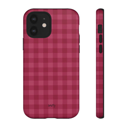 Pomegranate Gingam Phone Case