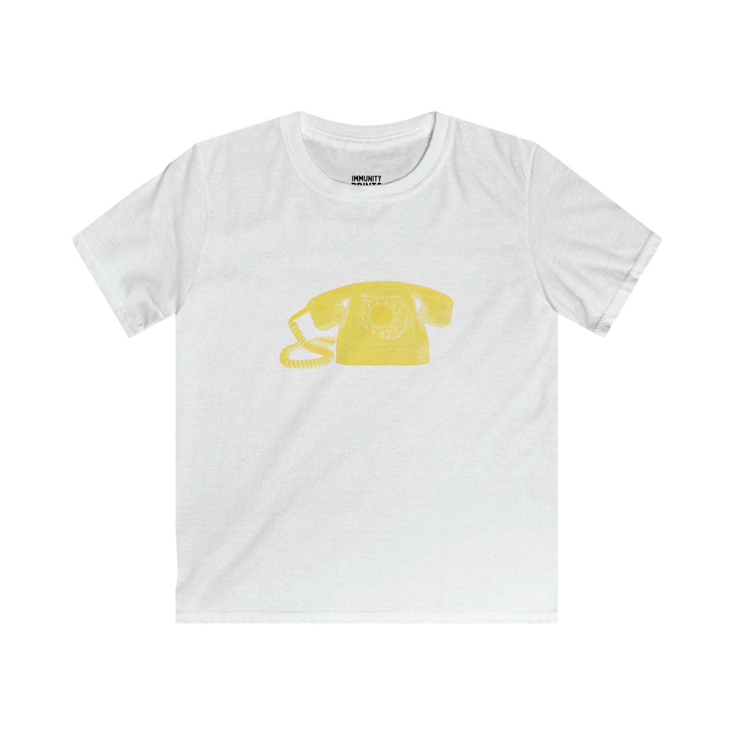 Old Yellow Phone Baby Tee