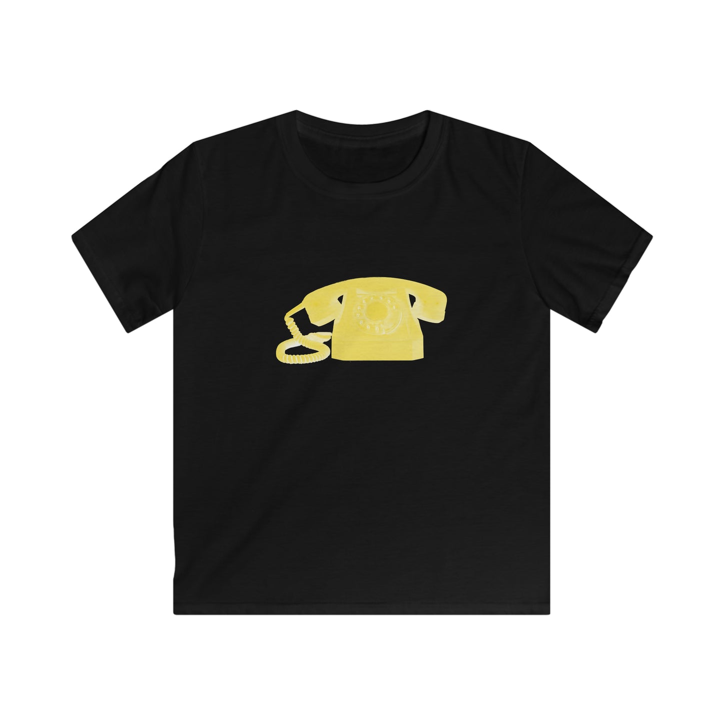 Old Yellow Phone Baby Tee