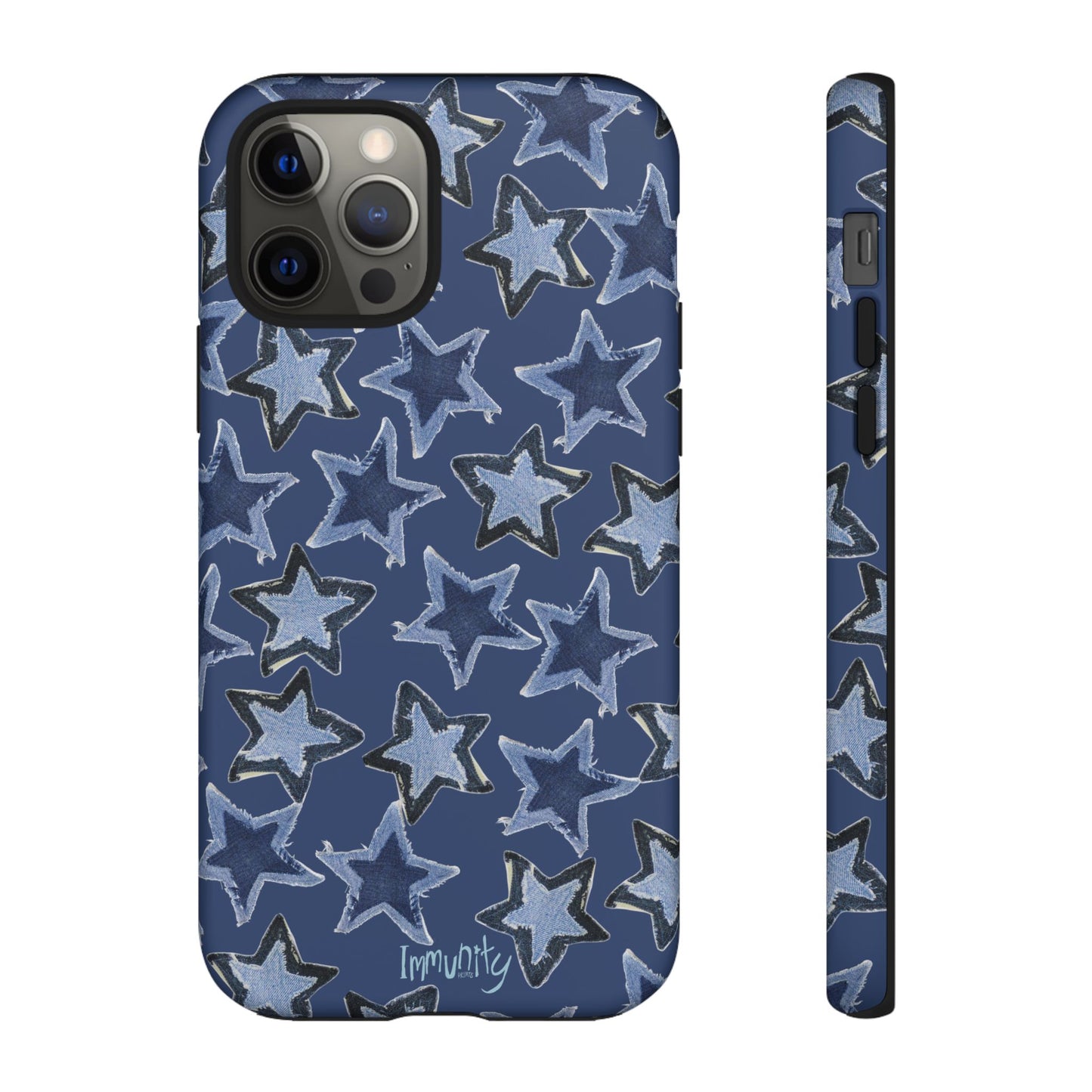 Denim Star Phone Case