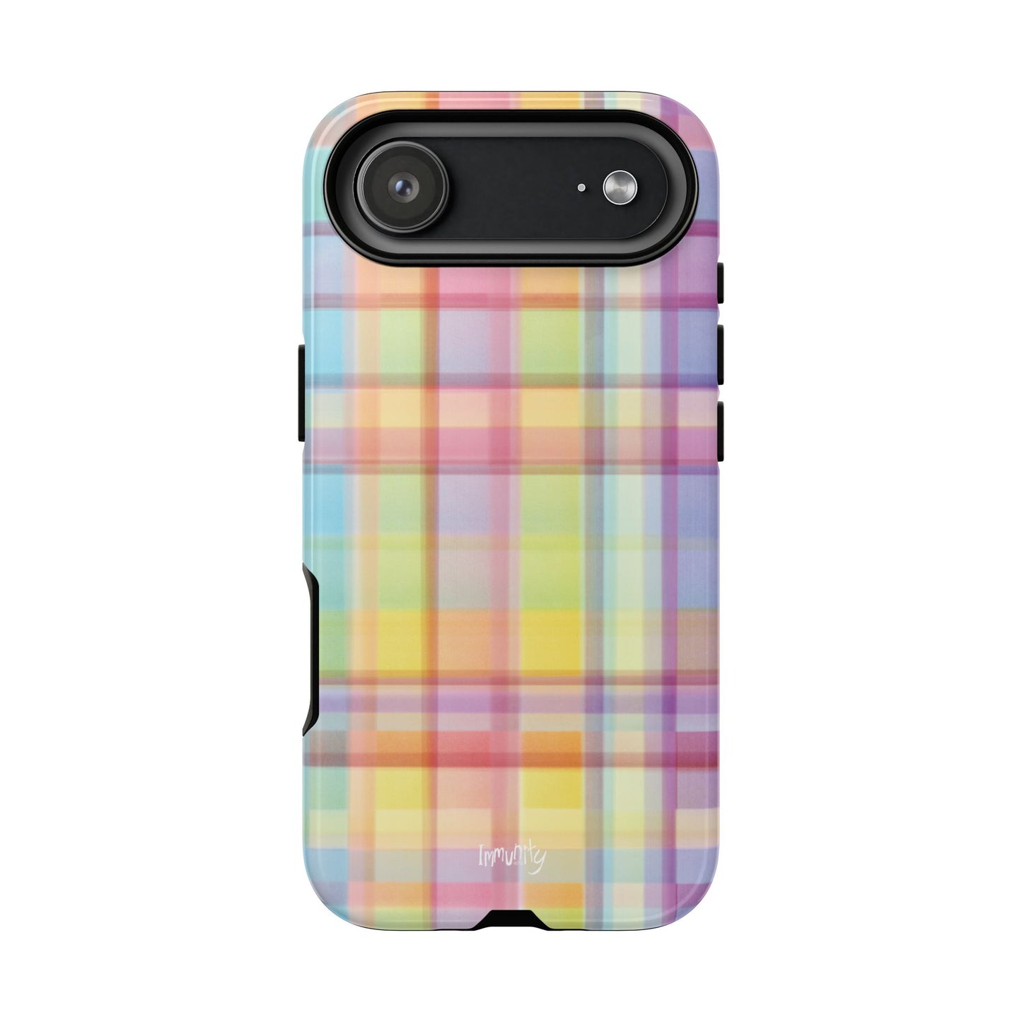 Rainbow Gingham Phone Case