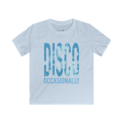 Disco Occasionally (Blue) Baby Tee