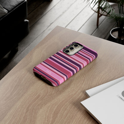Pink Stripes Phone Case