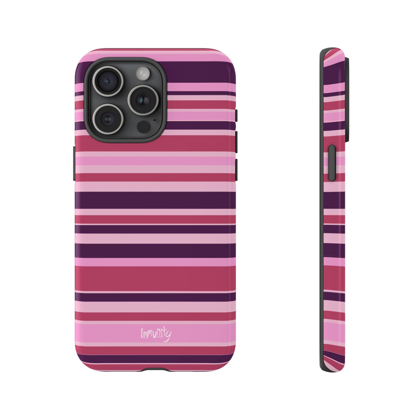 Pink Stripes Phone Case