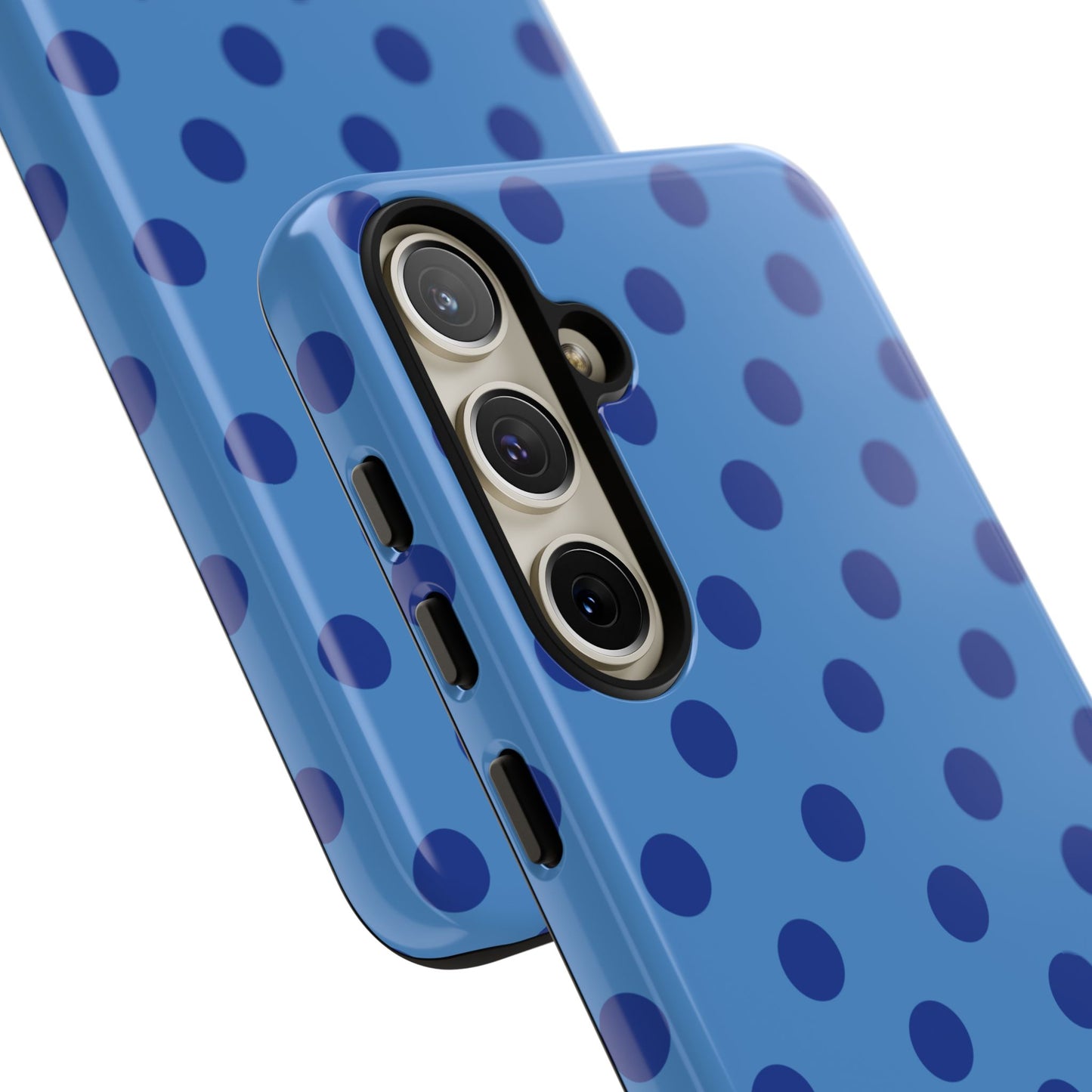 Blue Polka Dot Phone Case