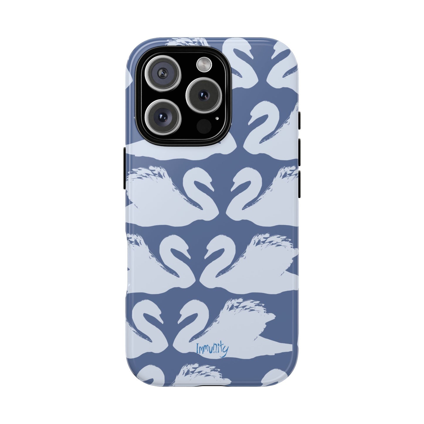 Swan Hearts Phone Case