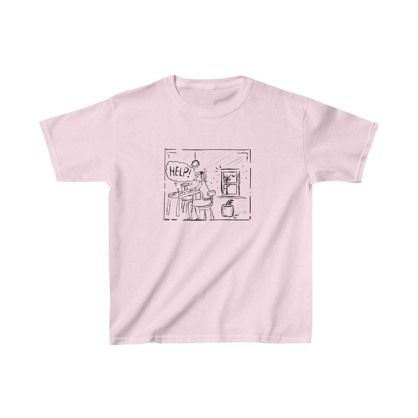 Help! Boxy Tee