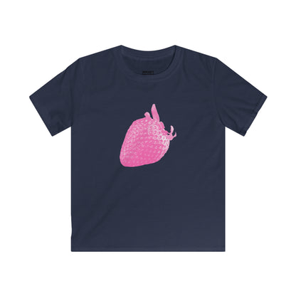 Pink Strawberry Baby Tee