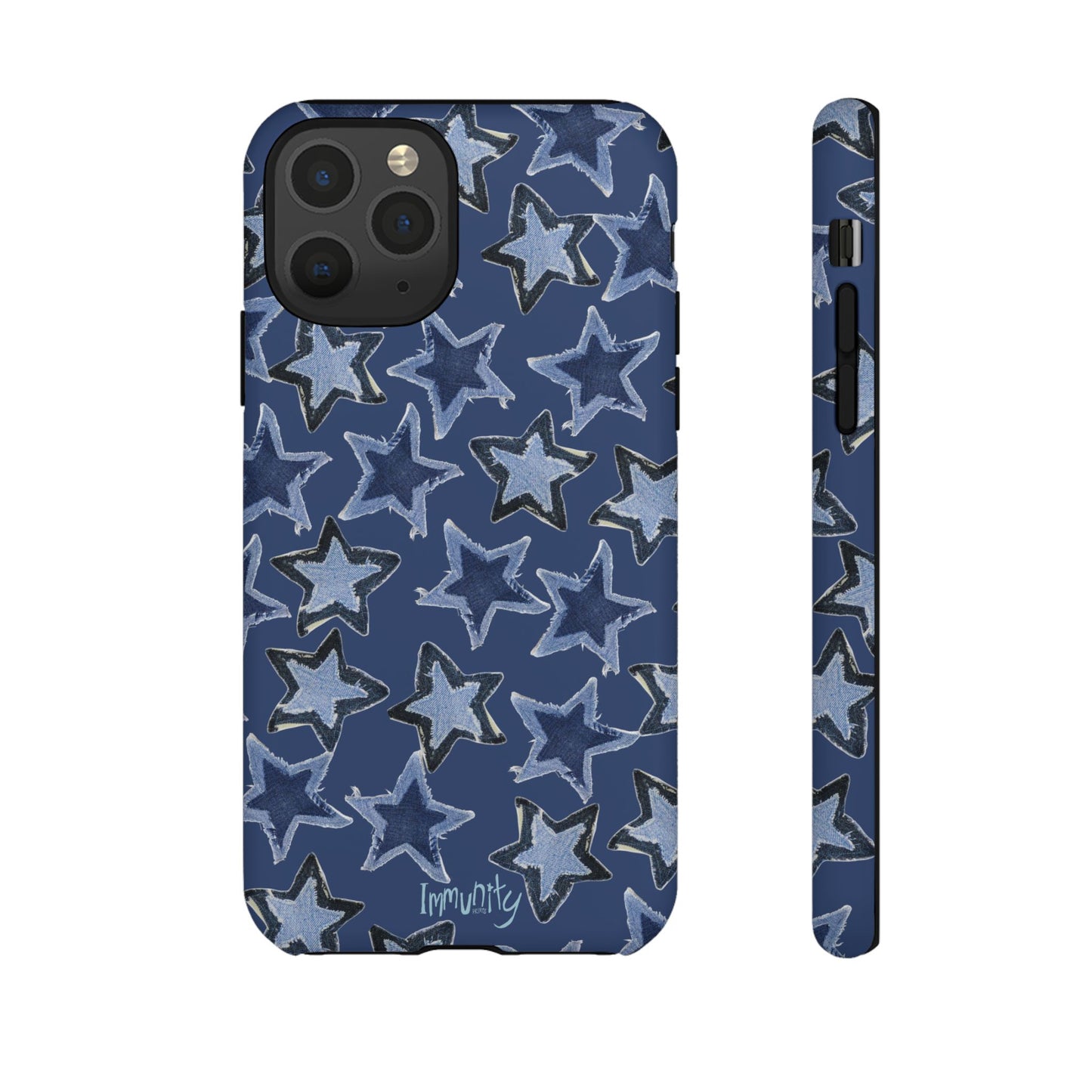 Denim Star Phone Case