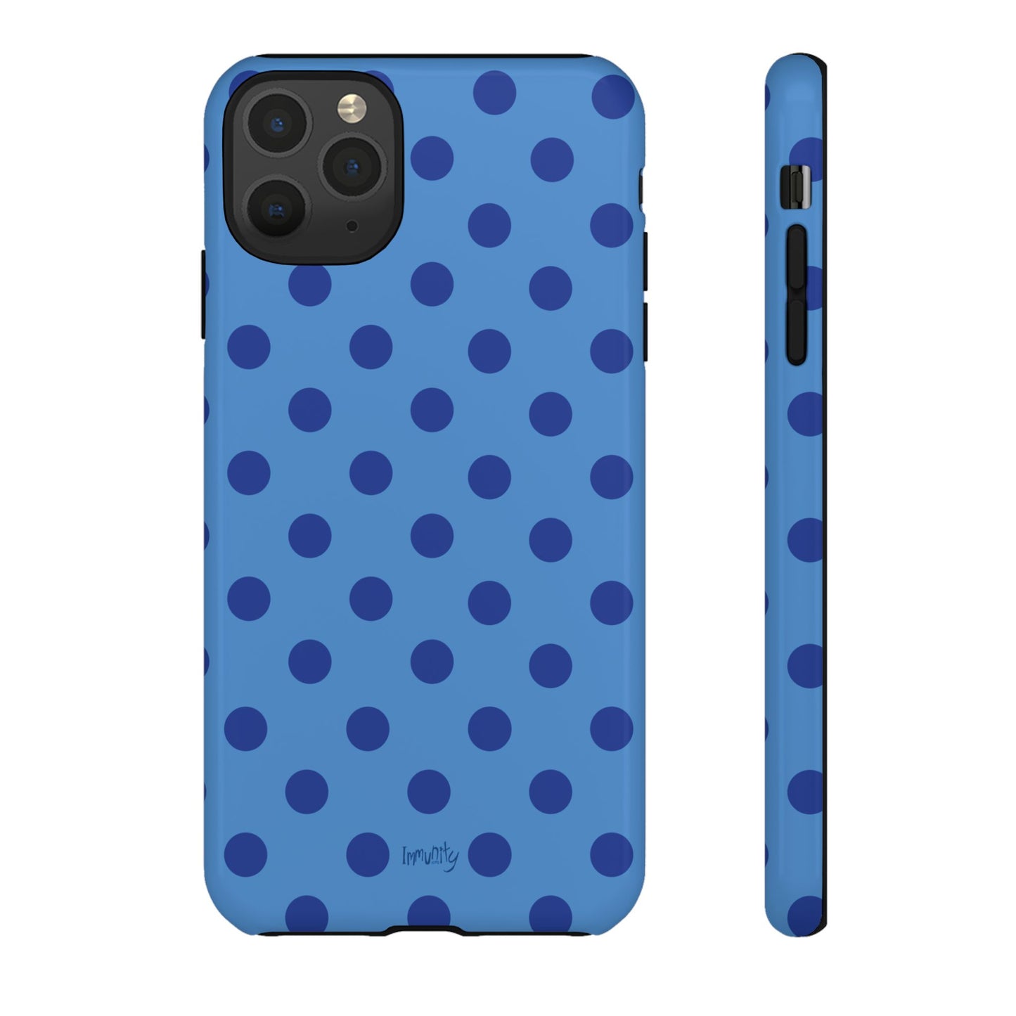 Blue Polka Dot Phone Case