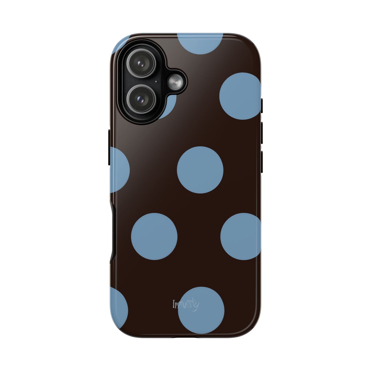 Big Blue Polka Dot Phone Case
