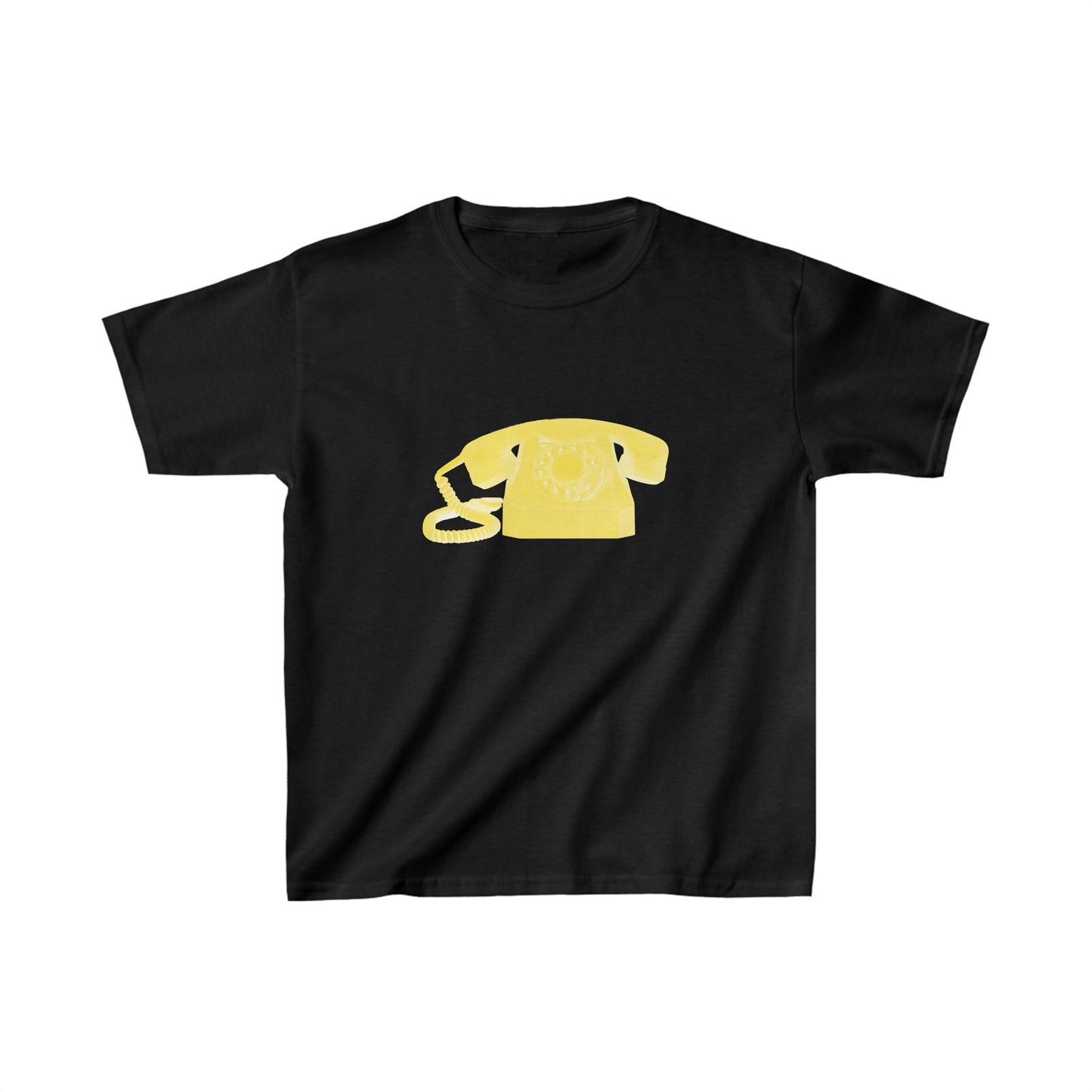 Old Yellow Phone Boxy Tee