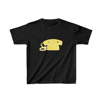 Old Yellow Phone Boxy Tee