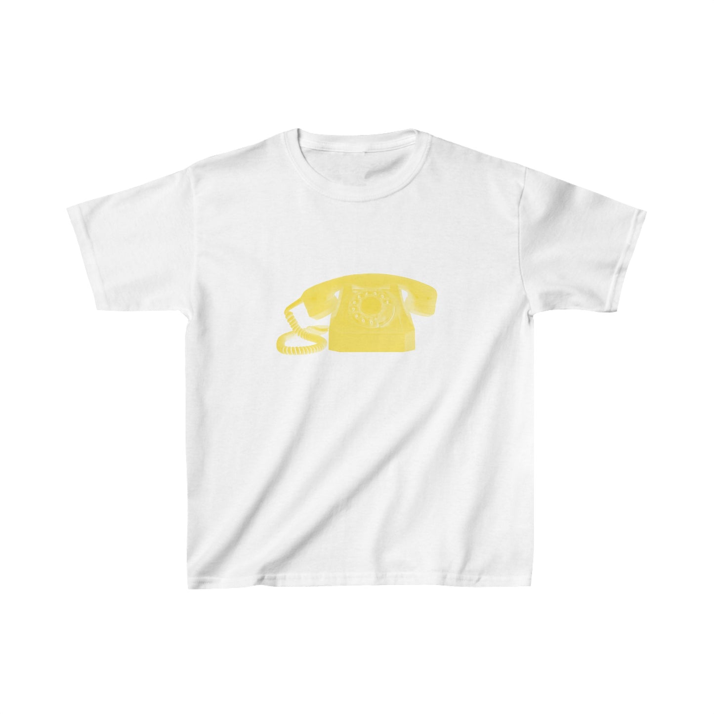 Old Yellow Phone Boxy Tee