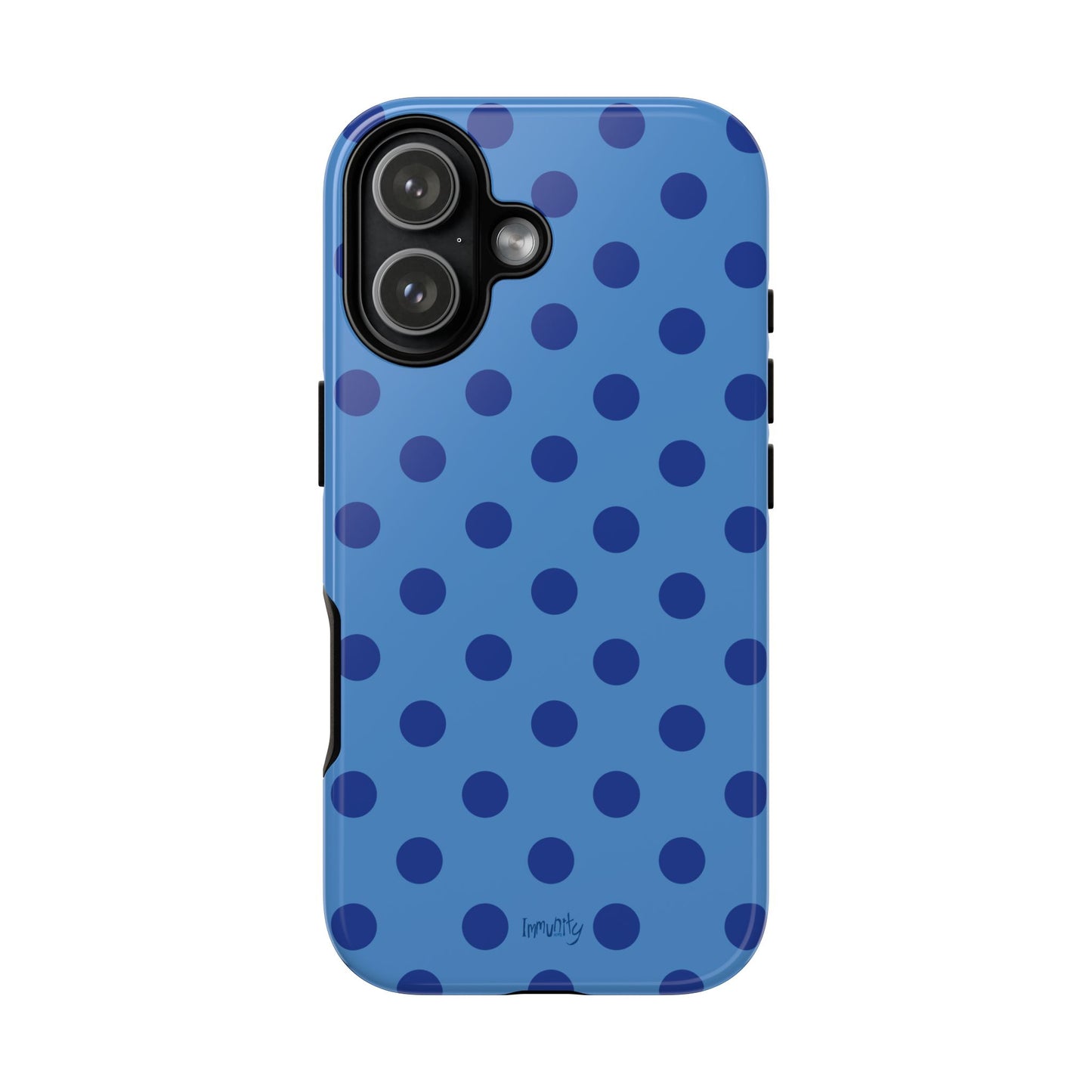 Blue Polka Dot Phone Case