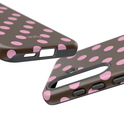 Pink Polka Dot Phone Case