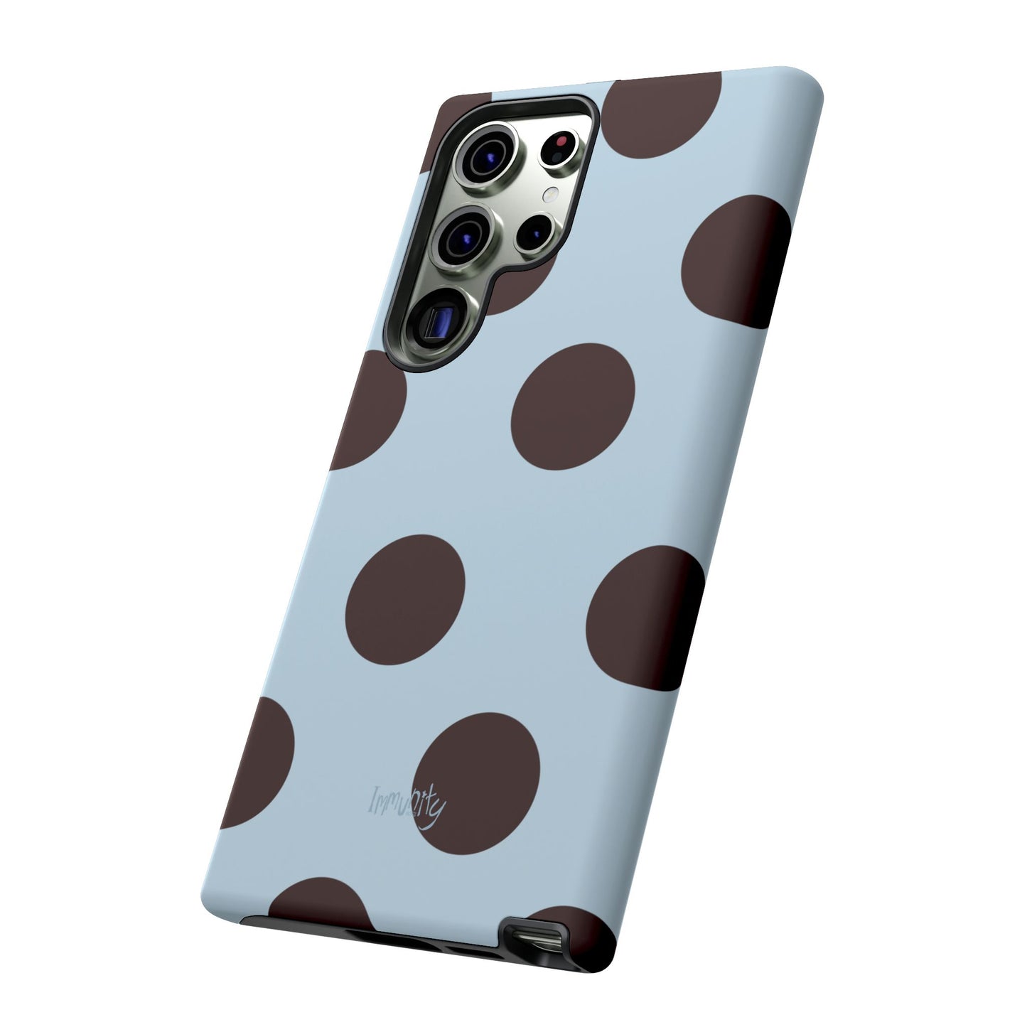 Brown Polka Dot Phone Case