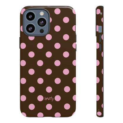 Pink Polka Dot Phone Case