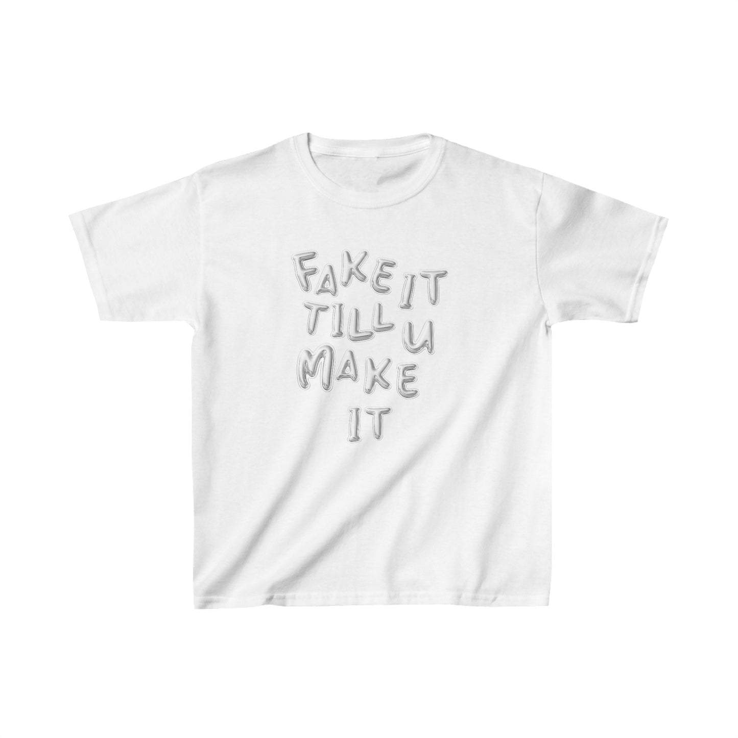 Fake It Till You Make It Boxy Tee