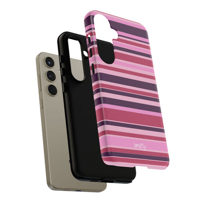 Pink Stripes Phone Case