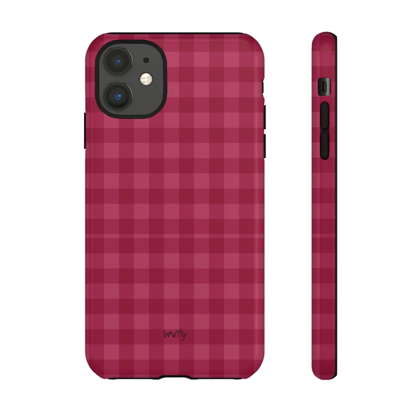 Pomegranate Gingam Phone Case