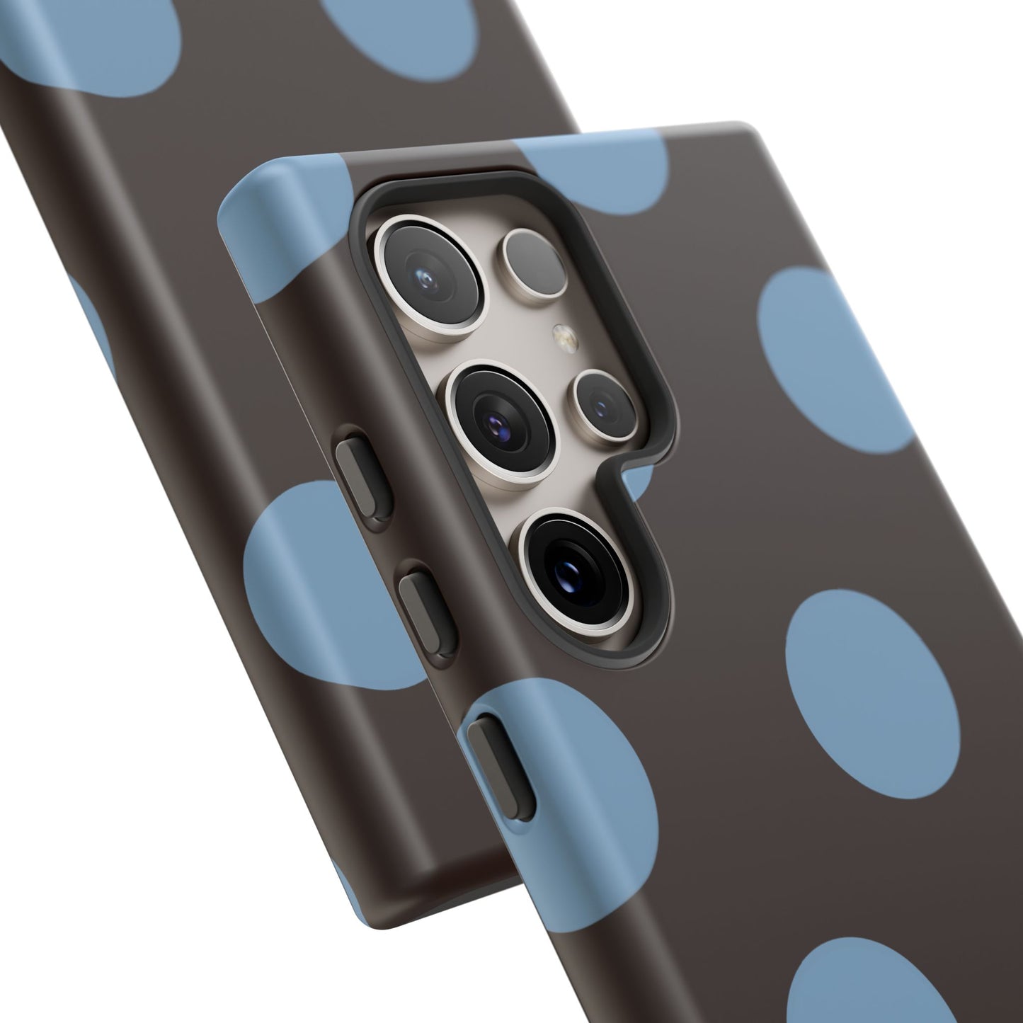 Big Blue Polka Dot Phone Case