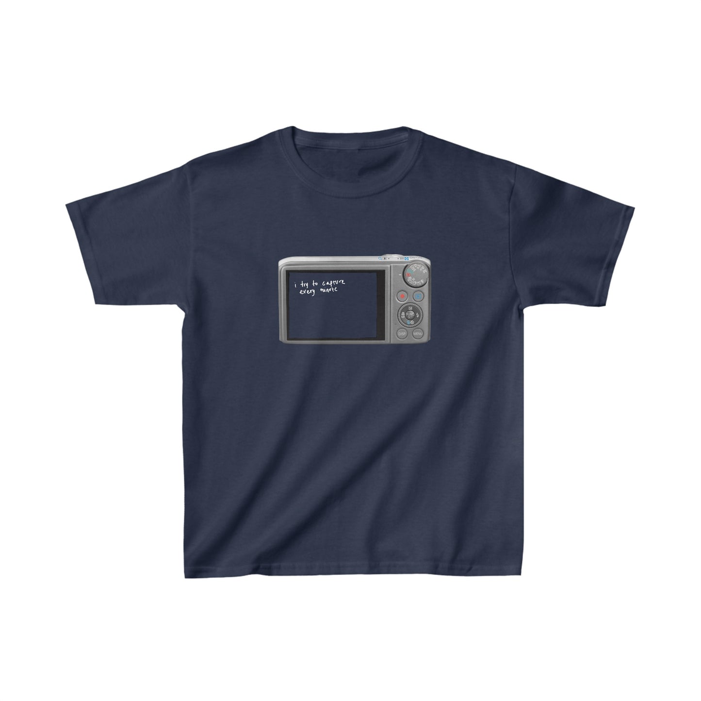 Digital Camera Boxy Tee