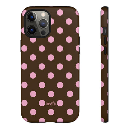 Pink Polka Dot Phone Case