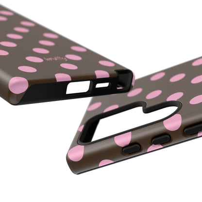 Pink Polka Dot Phone Case