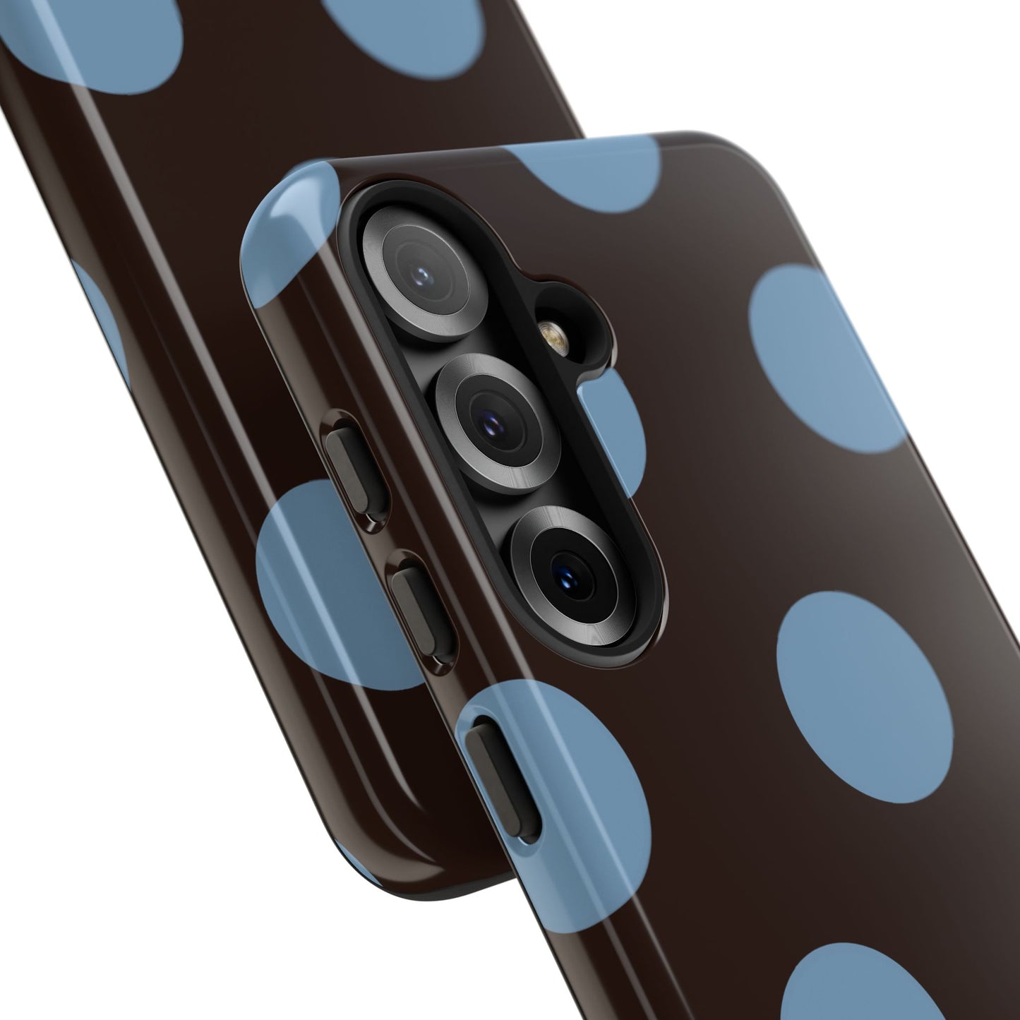 Big Blue Polka Dot Phone Case