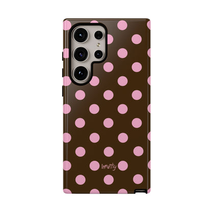Pink Polka Dot Phone Case