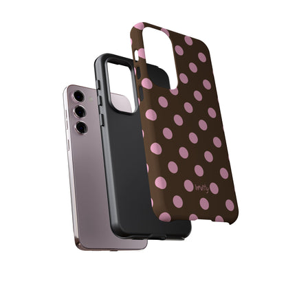 Pink Polka Dot Phone Case