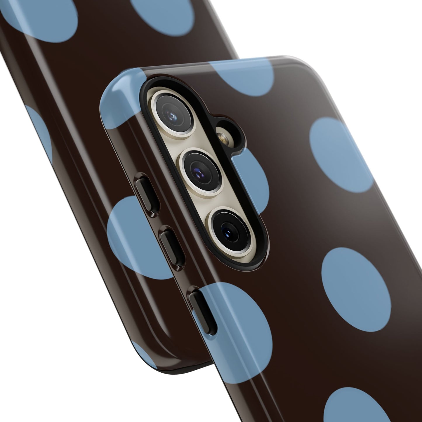 Big Blue Polka Dot Phone Case