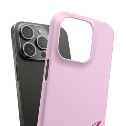 Initial (Pink) Snap Phone Case